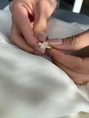 Thin Duo Rings - HIBA JABER